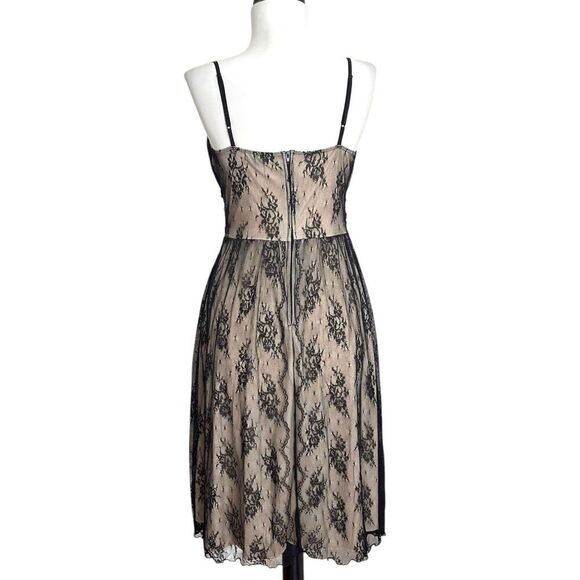 Ruby Rox Y2K Babydoll Floral Lace Dress S Whimsigot Fairy Grunge Sequin Mesh - Picture 3 of 13